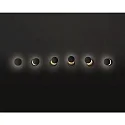 Fabas Luce Wandarmatuur ARA roteerbaar, kantelbaar IP20, goud, zwart dimbaar