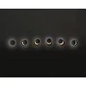 Fabas Luce Wandarmatuur ARA roteerbaar, kantelbaar IP20, goud, zwart dimbaar