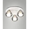 ceiling luminaire LILA 3 flames E14 IP20, dimmable