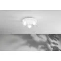 Fabas Luce Plafondarmatuur LILA 3-vlams E14 IP20, dimbaar