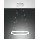 LED Pendant luminaire GIOTTO, 2x 18W, 3000K, 3240lm, IP20, white