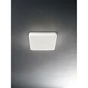 Fabas Luce LED Ceiling luminaire FOLK, 1x 27W, 3000K, 2150lm, IP65, white, with motion detector