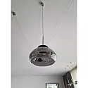 Pendelarmatuur ARABELLA kort IP20, zwart, wit dimbaar