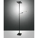 LED Floor lamp IDEAL, 40W+8W, 3000K, 300/500lm, IP20, black