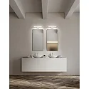 Fabas Luce LED Wall luminaire RAPALLO, 1x 14W, 3000K, 1470lm, IP44, chromed