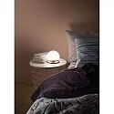 Fabas Luce Tafelarmatuur MORGANA kort, dimbaar G9 IP20, nikkel gesatineerd dimbaar