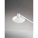 Fabas Luce Bureau-armatuur PANAREA CCT Switch, instelbaar, met Touch-Dimmer IP20, zilver, wit mat dimbaar