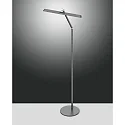 floor lamp BEBA CCT Switch, adjustable, with touch dimmer IP20, silver matt dimmable