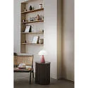 Fabas Luce table lamp BLIP CCT Switch, with plug IP20, brick red dimmable