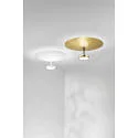Fabas Luce ceiling luminaire YUKO direct / indirect IP20, white dimmable