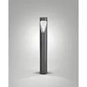 Lichtpaal TEO 80 IP65, metallic, zwart
