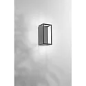 Fabas Luce Wandarmatuur voor buitenshuis SPIRIT IP54, donkergrijs