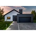 Fabas Luce Lichtpaal SWEN IP54, donkergrijs