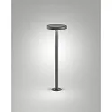 Fabas Luce Zonnebolderverlichting PALMER met sensor IP54, donkergrijs
