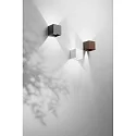 Fabas Luce Wandarmatuur voor buitenshuis CUBA IP54, corten (staal)