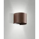 Wandarmatuur voor buitenshuis CODY IP54, corten (staal)