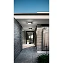 Fabas Luce Plafondarmatuur voor buiten DIUK IP65, donkergrijs