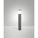 Lichtpaal GORLA E27 IP54, donkergrijs