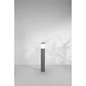 Fabas Luce Lichtpaal GORLA E27 IP54, donkergrijs