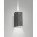 Wandarmatuur voor buitenshuis LULY IP65, donkergrijs