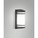 outdoor wall luminaire PIX E27 IP54, dark grey