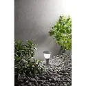 Fabas Luce Lichtpaal THIAGO 30 E27 IP65, donkergrijs