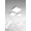 Fabas Luce Plafondarmatuur voor buiten GIAN IP54, wit