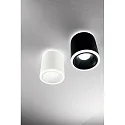 Fabas Luce Opbouw armatuur PACA rond IP20, gesatineerd, wit