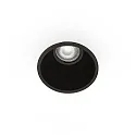 Plafondinbouwarmatuur FRESH GU10 IP20, zwart mat