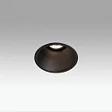 Plafondinbouwarmatuur FRESH GU10 IP20, zwart mat