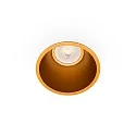 Plafondinbouwarmatuur FRESH GU10 IP20, goud mat