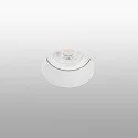 Faro Plafondinbouwarmatuur FRESH GU10 IP20, wit mat