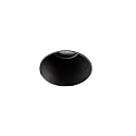 Plafondinbouwarmatuur FRESH GU10 IP65, zwart mat