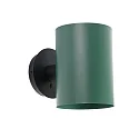 Wandarmatuur GUADALUPE E27 IP20, groen, zwart mat 