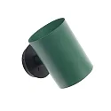 Faro Wandarmatuur GUADALUPE E27 IP20, groen, zwart mat 