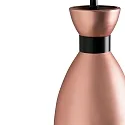 Faro pendant luminaire RETRO 5 flames E14 IP20, copper, mat 