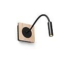 Faro wall luminaire MOOD LED IP20, oak 