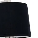 Faro wall luminaire FRAME E27 IP20, nickel matt, black 