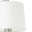 Faro Wandarmatuur FRAME E27 IP20, wit, antiek goud 