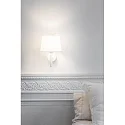 Faro Wandarmatuur SAVOY E27 IP20, wit 