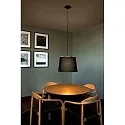 Faro pendant luminaire SAVOY E27 IP20, black 