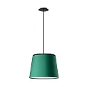 Pendelarmatuur SAVOY E27 IP20, groen, zwart 