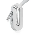 Faro Wandarmatuur ETERNA E27 IP20, chroom, zwart 