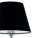 Faro Wandarmatuur ETERNA E27 IP20, chroom, zwart 