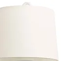 Wandarmatuur MONTREAL E27 IP20, beige, chroom 
