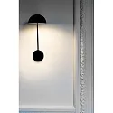 Faro wall luminaire PURE LED IP20, black matt, white 