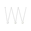 pendant luminaire MINE PC SPACE 3 flames E27 IP20, white matt 