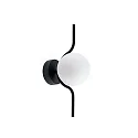 Wandarmatuur LE LED IP20, zwart mat 