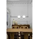 Faro Pendelarmatuur LE VITA LED IP20, zwart mat 