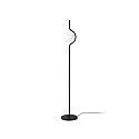 Vloerarmatuur LE LED IP20, zwart mat 